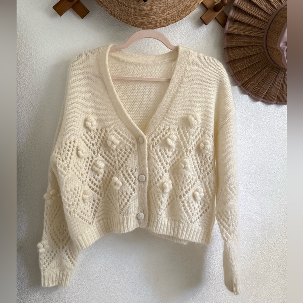 Louise Misha Sirika Cardigan - French Mohair & Merino Wool